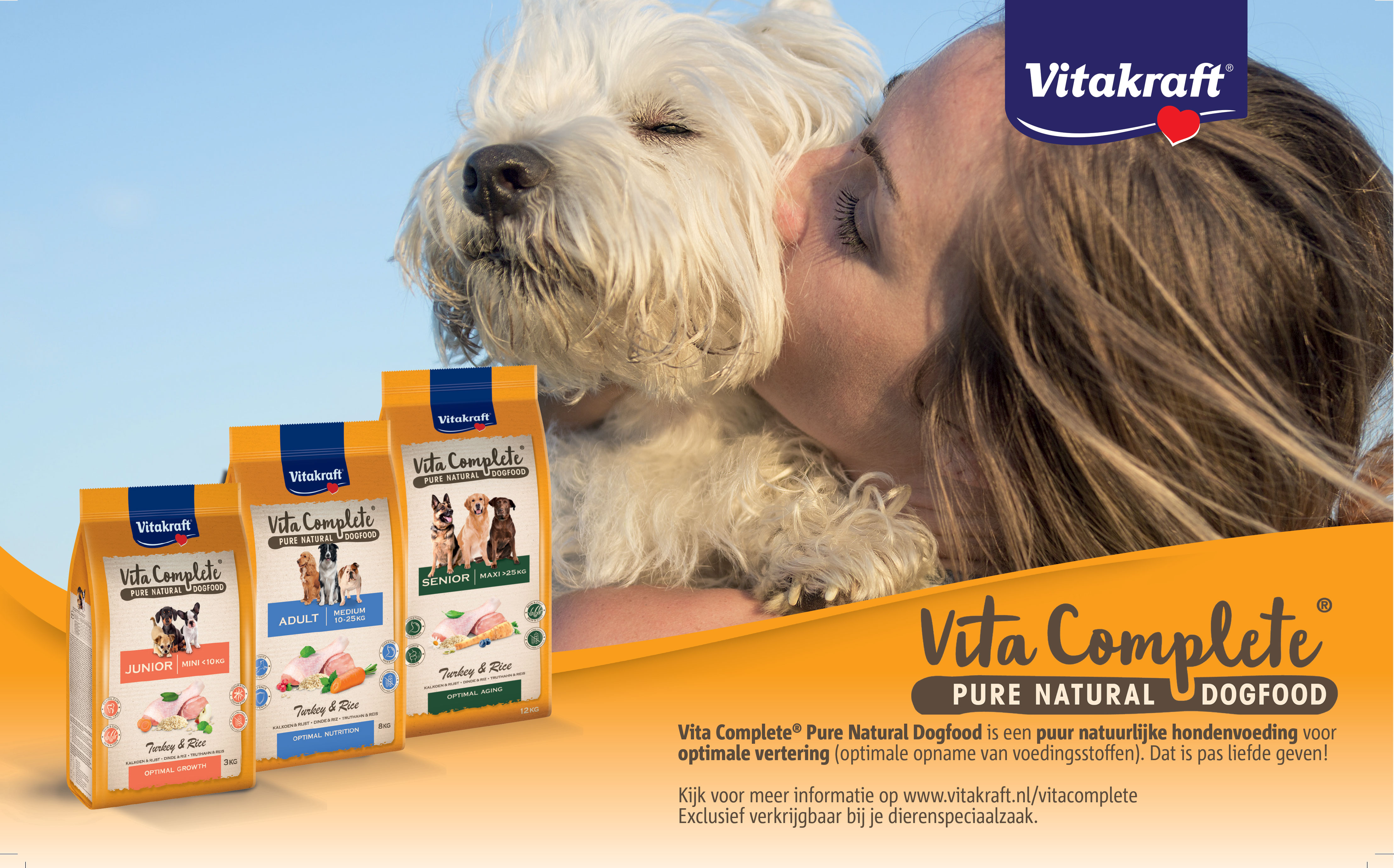 Liefde ❤ is…… Vita Complete® Pure Natural Dogfood