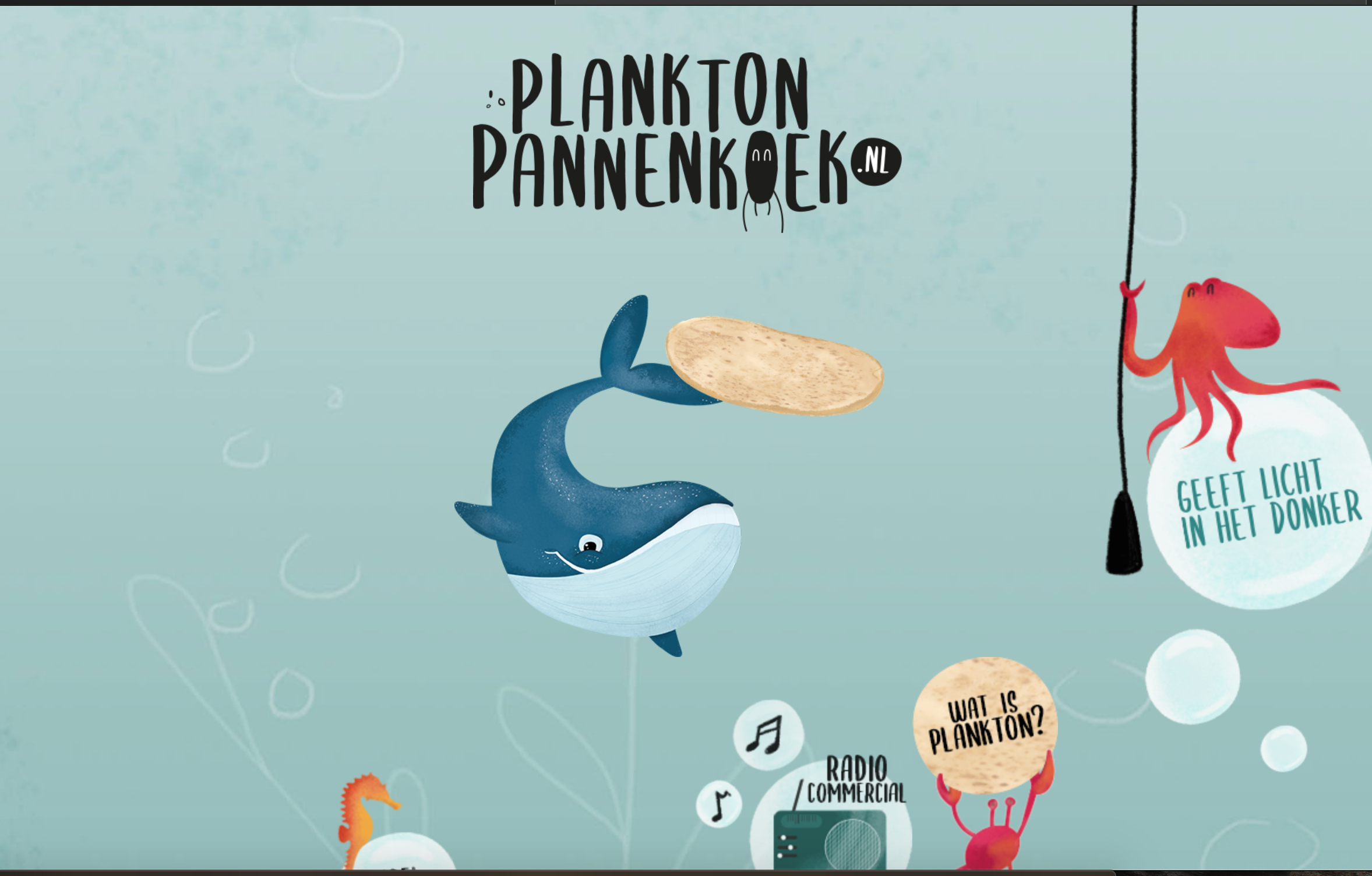Hoe zit het met de plankton pannenkoek?